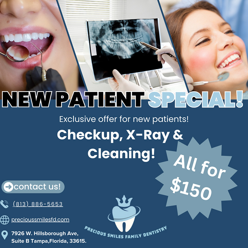 Precious Smiles Family Dentistry | Digital Radiography, Dental Cleanings and Implant Restorations